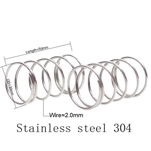 Disesuaikan merek HS berbentuk Z kompresi musim semi industri menggunakan gulungan persegi panjang baja tahan karat tahan panas - Product Image 4