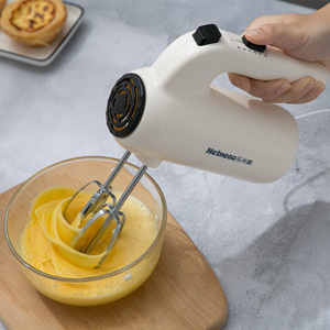 Netmego Handheld Electric Egg Beater N25D With Wire Whip And Dough Hook For Baking And Cream Whipping - Product Image 3