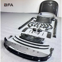 Kit carrosserie en fibre de carbone sèche style BFA pour le nouveau Range Rover Sport : lèvre avant, diffuseur arrière, pièces de modification du capot moteur