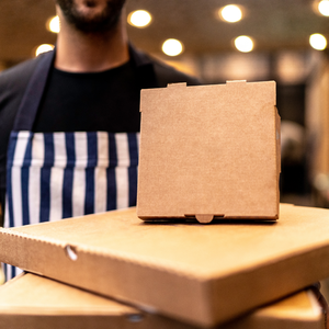 OEM/ODM Heavy-Duty Waterproof Four-Color Printing Customized Size Corrugated Board High Quality Eco-Friendly <b>Pizza</b> <b>Box</b> Paper - Product Image 6