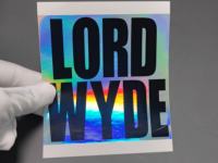 Etiquetas Holográficas de Material Nuevo con Efecto Cáscara de Huevo Frágil, Etiquetas Personalizadas con Graffiti, Etiqueta Holográfica de Vinilo Destructible en Papel A4