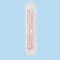4 Pcs Dual Ends Blackhead Remover Pimple Comedone Extractor Acne Whitehead Blemish Kit avec étui portable pour l'utilisation du visage