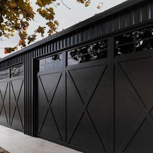 <span class=keywords><strong>Puerta</strong></span> de <span class=keywords><strong>Garaje</strong></span> Seccional de Acero de Estilo Moderno ATMOS Villa, Aislamiento Térmico, Kit de <span class=keywords><strong>Motor</strong></span> Completo, Accesorios de Instalación - Product Image 4