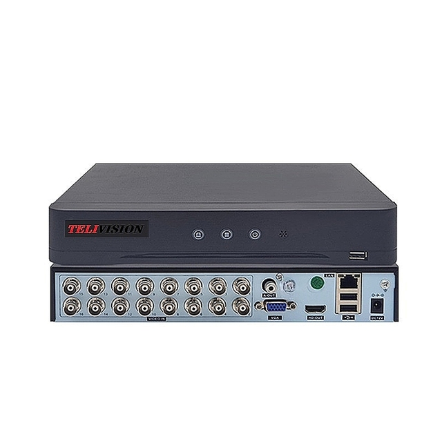 Hieasy 16-channel 5mp DVR and TVI CVR IP BNC 5-in-1 XVR 5MN Digital Analog Hard Disk Recorder