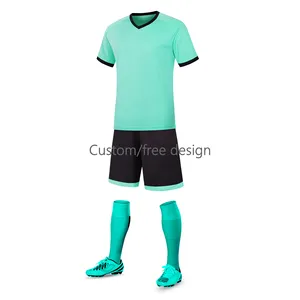 Neue Modisch individuelles Logo Muster beliebtes Produkt Fußballtrikot für Sportbekleidung Fußballbekleidung-Sets 2-5 Tage nach der Designzulassung