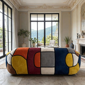 Juego de Sofás Modulares de Tela Colorida y de Alta Calidad Estilo Villa Moderna <span class=keywords><strong>Picasso</strong></span> Elements con Relleno de Espuma para Sala de Estar - Product Image 6