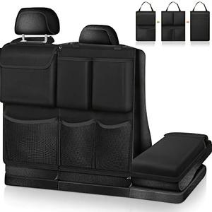 Organizador Práctico para Maletero de Coche, 7 Bolsas de Almacenamiento Grandes, Gris y Negro, para Coches, SUV, Organizador Automotriz - Product Image 3
