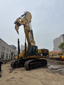 รถขุดตีนตะขาบขนาดใหญ่ Caterpillar CAT 390DLME มือสอง น้ำหนัก 90 ตัน เครื่องยนต์เดิม บุ้งกี๋แบบ Rock Bucket ชั่วโมงการทำงานต่ำ กลุ่มบริษัทเครื่องจักรกล - Product Image 3
