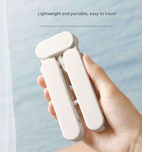 Percha de Viaje Plegable y Portátil, Antideslizante, Gruesa, con Pinzas a Prueba de Viento para Pantalones y Faldas, Ahorra Espacio, Accesorio de Lavandería - Product Image 2
