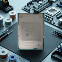 Pour processeur Xeon Silver 4310 12 cœurs 2,10 GHz 2 Mo de cache L3 120 W SRKXN pour serveurs Neuf Utilisé en stock 64 bits 12 nm