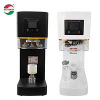 OEM personnalisé, prise et alimentation de haute qualité # Machine de scellage pour canettes en plastique PET pour boissons, machine de scellage pour bocaux pour boissons