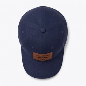 Gorra de béisbol personalizada OEM de cuero vegano con parche, de sarga de poliéster de 6 paneles, con letras, ajustable, para deportes, fabricante, venta al por mayor a granel - Product Image 6