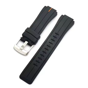 Bracelet T2N720 T2N721 TW2T76300 Bracelet Bracelet étanche Interface convexe 16mm Bracelet de montre en caoutchouc de silicone pour montre <span class=keywords><strong>Timex</strong></span> - Product Image 2
