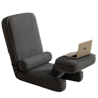 Canapé Tatami Multifonctionnel de Relaxation, Chaise Pliante Ergonomique en Tissu, Design Moderne, Chaise Longue Écologique pour Salon