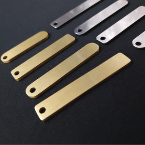 SS304 paslanmaz çelik kablo etiket plakası, Metal etiket, isim etiketi, paslanmaz işaretleyici plaka - Product Image 6