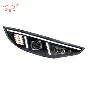 Nouveau modèle LED 24V 12V eau qui coule Type <span class=keywords><strong>Bus</strong></span> lampe phare avant pour DG2018-6 DONGGANG usine OEM lampe frontale - Product Image 5