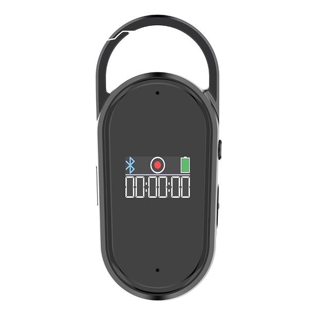 New Mini Keychain Digital Recorder 1536Kbps Voice-Activated Recording WAV and MP3 Format Device