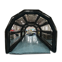Filet de Baseball gonflable professionnel en plein air, piscines de battes, pour Sport, à vendre, 9 pièces