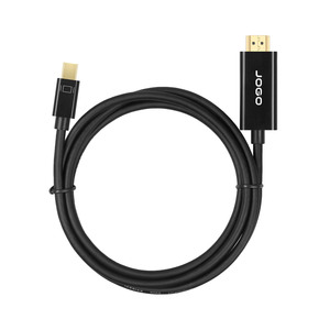Mini Displayport 4K (Thunderbolt) <span class=keywords><strong>vers</strong></span> <span class=keywords><strong>HDMI</strong></span>, câble de 1.8m avec Audio, Port d'affichage Mini DP <span class=keywords><strong>vers</strong></span> cordon <span class=keywords><strong>HDMI</strong></span> pour <span class=keywords><strong>MacBook</strong></span> <span class=keywords><strong>Air</strong></span> et plus encore - Product Image 4