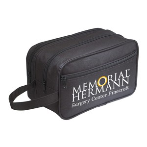 Nhãn hiệu riêng sang trọng vệ sinh cá nhân trang điểm Pouch bút chì trường hợp người đàn ông đi du lịch tạo nên biểu tượng tùy chỉnh không thấm nước Nylon vải Túi mỹ phẩm - Product Image 2