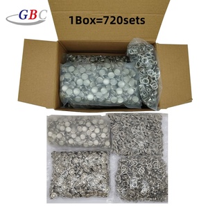 Bottone a Pressione Perlato con Motivo Personalizzato di Fabbrica 10mm 11.5mm in Acciaio Inox Disponibile per Abbigliamento Neonato con Tecniche di Placcatura - Product Image 4