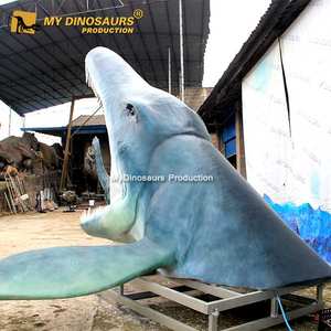 Mon Dino Amusement Tête de Dinosaure Robotique <span class=keywords><strong>Mosasaure</strong></span> pour Prendre des Photos - Product Image 2