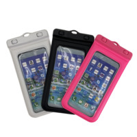 Funda de teléfono móvil impermeable con logotipo personalizado para todos los teléfonos, bolsas de teléfono móvil impermeables para nadar y bucear