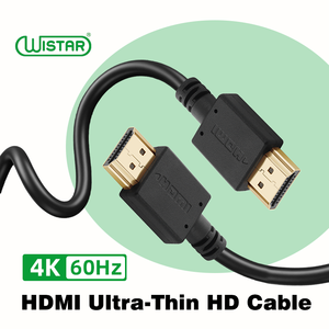 Cable HDMI Ultrafino 4K 2.0, Cable HDTV Delgado y Superligero para Cámara, PC, Monitor, 1.5M o Longitudes Personalizadas - Product Image 1