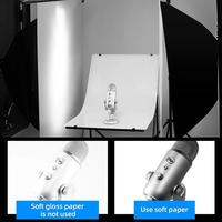 Rouleau de film de diffusion de lumière KAMPHO Papier à lumière douce pour la photographie Vidéo Flash LED Lumière stroboscopique