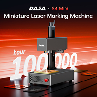 Máquina de Marcado Láser de Fibra Óptica Portátil de Alta Precisión DAJA S4 Mini 5W, Velocidad de Grabado 10000mm/S, Grabador Láser