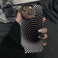 Trou noir Abyss Personnalité Créativité Téléphone étui pour iphone 11 12 13 14 15 Pro Max Samsung Téléphone Protecteur