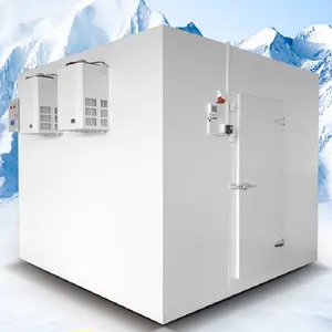 MUXUE Frozen Meat Fish Refrigeration Walk In Freezer Cool Room Fish Display Refrigerator Cold Storage Room