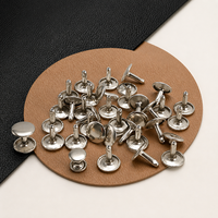 Rivets à double capuchon en acier inoxydable de toutes tailles (5 mm à 12 mm) pour vêtements et vestes en cuir
