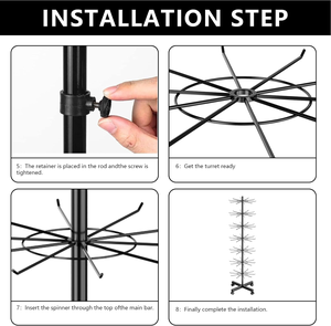 Xoay hiển thị đứng tầng đứng spinner hiển thị - Product Image 6