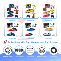 Mobil Remote Control Murah Chengji, Mainan dengan Fungsi Lampu, Desain Keren, Skala 1:18, Robot Transformasi Satu Sentuhan, Mobil RC 4WD Kecepatan Tinggi