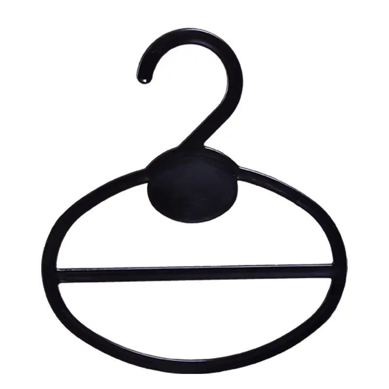 15.5cm cercle forme cintre multifonction écharpe ceinture cintres cravate écharpe anneau cintre antidérapant organisateur crochet support