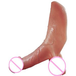 Grand Dildo en Silicone pour Adultes, Pénis Artificiel Doux Effet Peau Réelle avec Ventouse Puissante, Grande Taille pour Usage Sexuel Adulte - Product Image 2