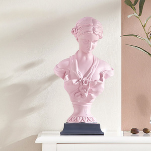 4 modelli di resina <span class=keywords><strong>classica</strong></span> <span class=keywords><strong>greca</strong></span> venere de Milo busto decorativo casa soggiorno scultura statuario adatto per la decorazione domestica - Product Image 4