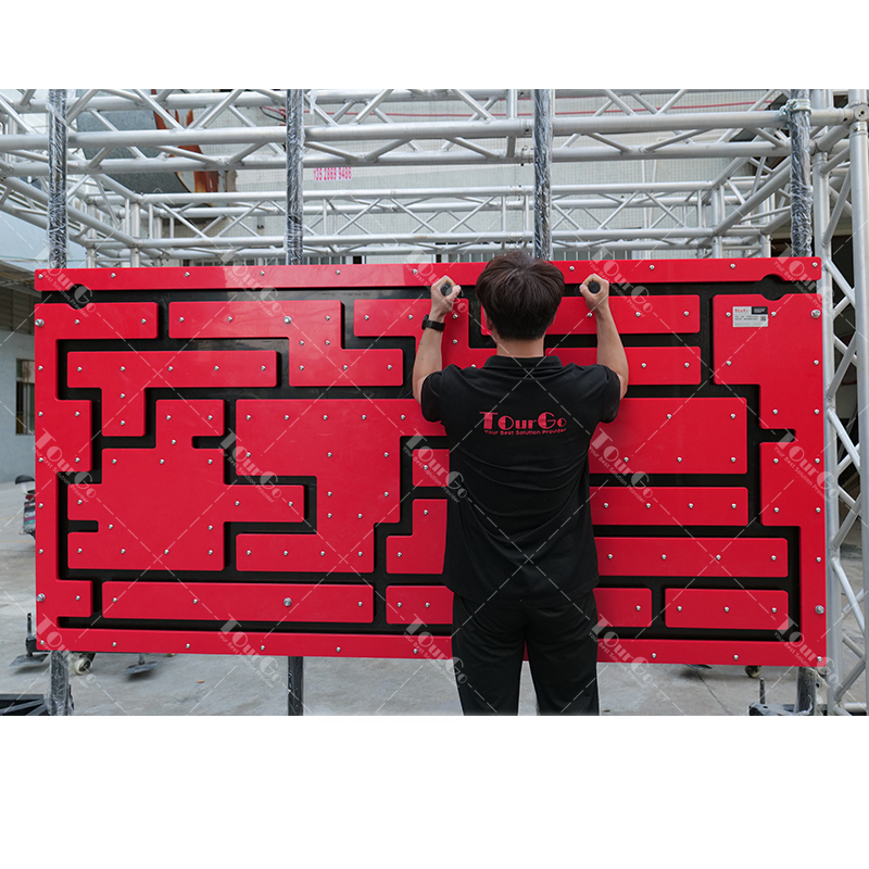 Ninja Warrior Peg Board Maze - Indoor Gym Training Equipment