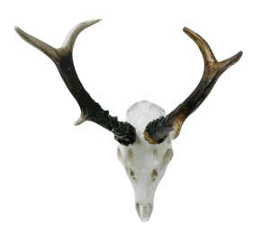 Estatuilla de ciervo de resina con astas-Ideal para entusiastas de la decoración rústica y de caza, perfecto para hogares, cabañas, <span class=keywords><strong>cuevas</strong></span> de hombres - Product Image 2