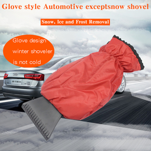 OEM Logo khuyến mại xe <span class=keywords><strong>Ice</strong></span> <span class=keywords><strong>scraper</strong></span> với găng tay ấm áp - Product Image 2