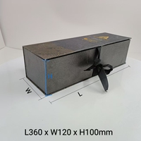 Impresión de Cajas Rígidas de Papel de Lujo Personalizadas para Vino, Whisky y Vodka con Materiales Reciclados, Lámina Dorada y Certificación ISO9001