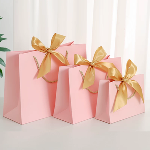 MOQ 100pcs Factory Supply <b>Paper</b> Shopping Bag Custom Logo Gift Store Merchandise Packing Present Boutique Retail Bags for Jewelry - Product Image 4