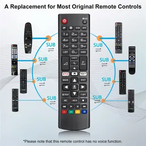 Control Remoto Universal AKB75095308 Compatible con <span class=keywords><strong>LG</strong></span> Smart <span class=keywords><strong>TV</strong></span> LCD LED UHD OLED QNED <span class=keywords><strong>NanoCell</strong></span> 3D 4K, Reemplazo de Control Remoto Infrarrojo - Product Image 3