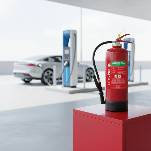 High Quality EN3 CE Certified 6L Multidouse Lithium Battery Class a 13A Fire Extinguisher >60s Discharge Time EV Compatibility