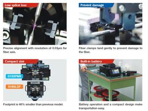 Automatically Handled Plolarization Maintaining Optical Fiber Splicer S185PM for Factory PM Sensor - Product Image 4