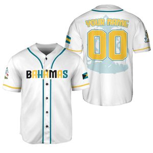 Usine personnalisé de haute qualité 3D Bahamas <span class=keywords><strong>drapeau</strong></span> <span class=keywords><strong>Jersey</strong></span> chemise respirant Streetwear vêtements personnalisé Baseball <span class=keywords><strong>Jersey</strong></span> - Product Image 1