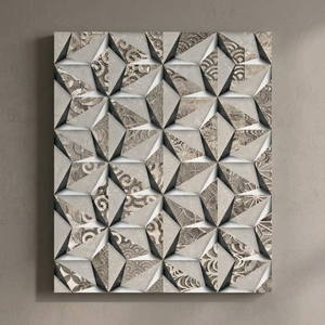 Carreaux de sol extérieurs en céramique numérique aspect parquet mat 40x40cm (16x16 pouces) pour couloir - Product Image 4