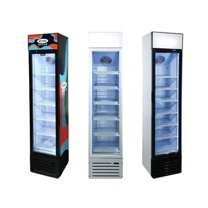MEISDA SC145BG 145L supermercado vertical refrigerador vertical bebida armário exibir refrigerador com única porta de vidro