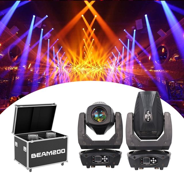 Luces Cabeza Movil 200w 14 Led Rgbw Dj Waterproof American Dj Moving Head Stage Lights
